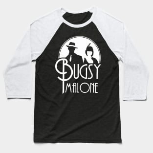 Bugsy Malone Design #2 - White (Can be personalised) Baseball T-Shirt